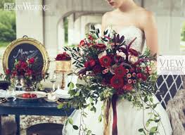Amber, copper and rust for fall wedding. Vintage Red Blue Wedding Decor Elegantwedding Ca