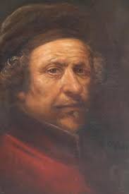 Willem George Frederik Jansen 1871-1949 Rembrandt original signed oil  painting