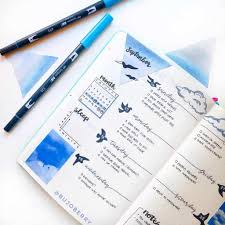 As your screen time goes up, there are some things you should know about these common rays. 25 Pretty Blue Bullet Journal Spreads My Inner Creative