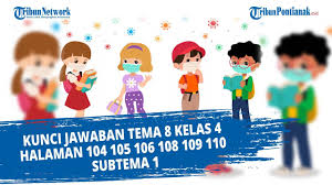 Kunci jawaban tematik kelas 5 tema 8 yang sanjayaops.com bagikan ini juga sangat lengkap alasannya disertai dengan materi pembelajaran pada subtema 3 tema 8 kelas 5. Kunci Jawaban Tema 8 Kelas 4 Halaman 104 105 106 108 109 110 Subtema 1 Youtube