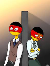 Was a st.david's day video but its an hour late please don't judge me**dydd gwyl dewi hapus!! Countryhumans West Germany And East Germany By Sodasnake On Deviantart