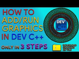 How To Add Graphics H In Dev C Or How To Run Graphics In Dev C Download Graphics H Zip File In 2020 Math Tricks Ads C Tutorials