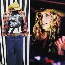 Abernathy S Halloween Costume 14 Is Baby Firefly From House Of 1000 Corpses Vintage Cowboy Hat 20 Distressed Flannel 35 Tshirt Sold Vintage Denim 35 Abernathys Shopabernathys Abernathyshalloween Baby Babyfirefly Fireflyfamily