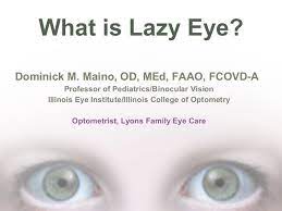 What Is Lazy Eye Strabismus Surgery Convergence Insufficiency Vision Therapy