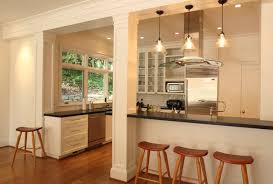 Open To Living Room Contemporary Kitchen Kitchen Design Living Room Kitchen