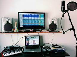 Homestudio Pro Tools Mixing Bedroom Classic Modern Modern Music Studio Classic Bedroom