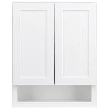 Save big on bathroom vanities and tops at menards®! Kraftmaid 24 In W X 30 In H X 7 In D White Bathroom Wall Cabinet In The Bathroom Wall Cabinets Department At Lowes Com