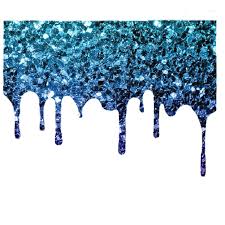 For use with digital design work, scrapbooking, invitations, bags. Sparkle Glitter Shine Drip Sticker By Aya