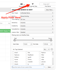 Filter Gantt Chart Priority Matrix Help Support