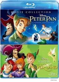 Peter Pan Peter Pan Ii 2 Movie Collection Blu Ray Disney Blu Ray Movie Collection Disney Blu Ray 2 Movie