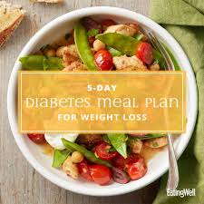 My brother shared this recipe with me back in 2009, many years ago when i first started this blog. 5 Day Diabetes Meal Plan For Weight Loss Eatingwell