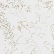 Sibylla Garden Gold Gold Wallpaper Designers Guild Wallpaper Designers Guild