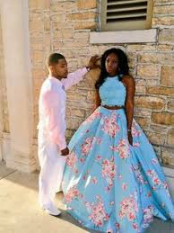 2 Piece Prom Dresses For Black Girls 31 Black Girls Who Slayed Prom 2015 Prom Dresses Blue Evening Dresses Prom Prom Outfits