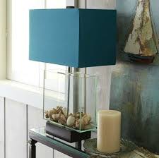 Fillable Glass Table Lamps Beach Shell Jar Lamps More Beach Lamps Table Lamp Lamp