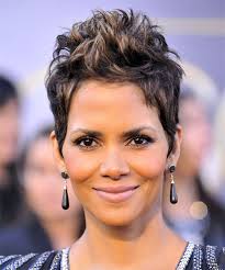 Halle Berry Hairstyles Halle Berry Hairstyles Dark Brunette Hair Short Hair Styles