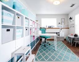 Craft area pictures 13 photos. Room Of The Day Stylish Craft Room Makeover Creates A New Order