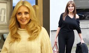 Variations of light brown/dark blonde hair dominate our instagram and pinterest feeds more than any other shade, from bronde to tortoiseshell to caramel. Carol Vorderman Asks Followers About Hair Colour Woes Celebrity News Showbiz Tv Express Co Uk