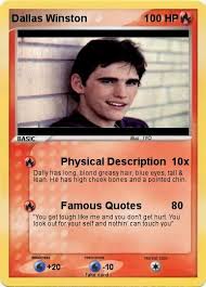 He may not be the oldest of the group, but he's by far the toughest, and has how did dallas winston die? Pokemon Dallas Winston 22