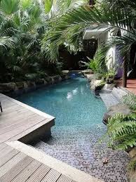 36 Stunning Backyard Concepts With Swimming Pool In 2020 Hinterhof Strand Hinterhof Gartenpools