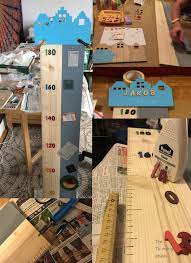 Größenfortschritte mit den messlatten kinder personalisiert festzuhalten, macht immer eine große freude. Kindermesslatte Aus Holz Selber Machen Diy Growth Chart Eine Wachstumsleiste Gehort In Jedes Ki Kindermesslatte Kinderzimmer Selber Machen Messleiste Kinder
