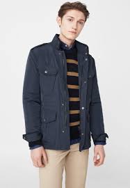 mango clothing store mango mary light jacket dark navy men