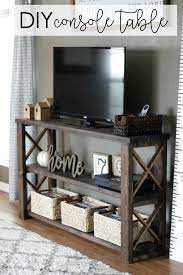 Budget Friendly Diy Farmhouse Furniture That Will Delight The Cottage Market Diy Console Table Farmhouse Furniture Diy Diy Console