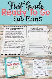 Conducted group/individual reading, math and science activities. These 1st Grade Sub Plans Are Perfect For Emergency Sub Plans For 1st Grade They Are A Great Way To Fill Your S Emergency Sub Plans Substitute Plans Sub Plans