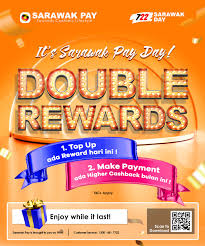 Sarawak pay is the sarawak government fintech platform that provides the technology and business tools for secure, fast and convenient mobile wallet and digital payment transactions. Sarawak Pay Offers Extra Cash When Topping Up During Sarawak Day Sarawakbloggers