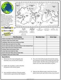 Worksheet Plate Tectonics Study Guide And Practice Study Guide Plate Tectonics Earth Science Lessons
