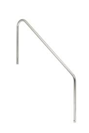 Designed for use with a step having about a 7 inch rise. 2 Bend Stair Rail Pool Ladders Rails S R Smith