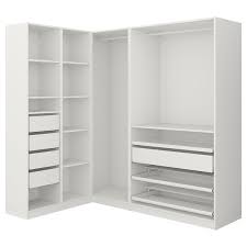 Brimnes wardrobe with 3 doors 117x190 cm 150 48 46 songesand. Pax Corner Wardrobe White Ikea