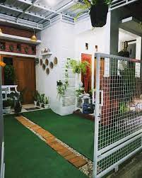 28 Inspirasi Taman Depan Rumah Lahan Luas Kebun Minimalis Belakang Rumah Rumah Inspirasi Taman Taman