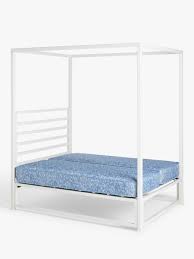 4 poster wrought iron bed frame. Wrought Iron And Brass Bed Co Sunna 4 Poster Outdoor Bed Frame And Open Coil Mattress King Size
