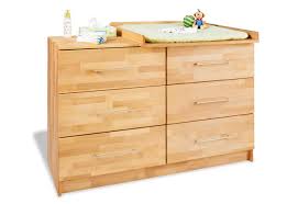 Quels critères regarder avant de choisir sa table à langer ? Pinolino Commode Table A Langer Natura Extra Large En Hetre Massif Commodes A Langer