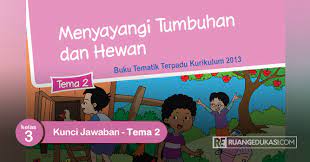 Buku tematik tema 8 kelas 2 sd berjudul keselamatan di rumah dan. Kunci Jawaban Buku Siswa Tematik Kelas 3 Tema 2 Menyayangi Tumbuhan Dan Hewan Ruang Edukasi