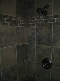 Shower tile ideas can stand as a great counterpoint to other tile in the bathroom. Gray Marble Floor Bathroom Novocom Top