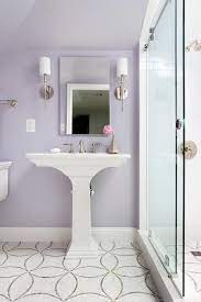 The following are some chic lavender bathroom ideas that will give you some. Lavender Bathroom Walls Design Ideas