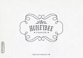 Hand Drawn Style Frame Logo Design By Madame Levasseur The Paris Studio Love A Good Success Story Lea Frame Logo Vintage Logo Design Vintage Graphic Design