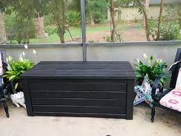 Polywood polywood classic adirondack dining chair (tan. Keter Westwood 150 Gallon Resin Outdoor Deck Box Storage Bench Walmart Com Walmart Com