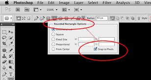 Convert the rectangle to a selection in the paths panel. Quick Tip Creating Crisp Pixel Perfect Circles In Photoshop