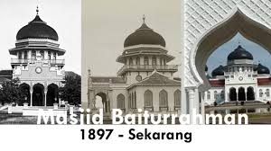 Kabupaten aceh jaya wikipedia bahasa indonesia ensiklopedia bebas. Dokumentasi Masjid Baiturrahman 1879 Sekarang Aceh Klip Youtube