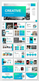 Blue Green Business Plan Powerpoint Template In 2020 Powerpoint Design Templates Powerpoint Templates Business Brochure Design