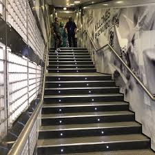 The world's most successful club. Players Tunnel Soccer Stadium In Madrid