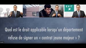 Check spelling or type a new query. Quel Est Le Droit Applicable Lorsqu Un Departement Refuse De Signer Un Contrat Jeune Majeur Courte Video