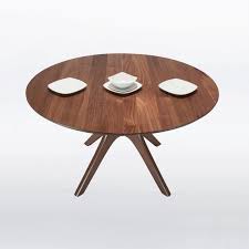 The design of the apex extendable dining table was reduced to its very essential elements. Round Expandable Dining Table In Solid Walnut Etsy