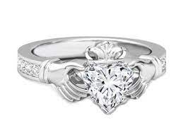Mdc Diamonds Ny On Twitter Heart Engagement Rings Claddagh Engagement Ring Celtic Wedding Rings