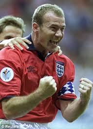 He played in the england national team as a striker, and newcastle united, southampton, and blackburn rovers in the english league football. One S Wooden The Other One S Wax Alan Shearer Meets His Waxwork Double Daily Mail Online