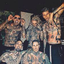 Earlier today, yelawolf shocked instagram followers with his newest ink addition: Behind All Those Tattoos You Can Actually See Yelawolf And Mgk Eminem