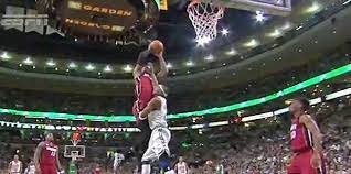 Miami heat forward lebron james dunks on boston celtics guard jason terry. Lebron James Dunks On Jason Terry Video