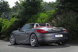 Schmidt Revolution Lowers Down And Wheels Up Porsche Boxster Mk3 Carscoops Porsche Boxster Porsche Boxter Porsche